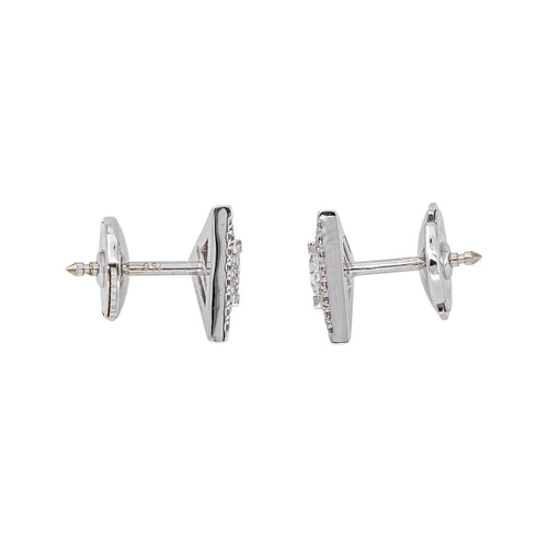 Boucles d'oreilles Messika Théa - Boucles d'oreilles en or blanc et diamants 58 Facettes 6003315CN