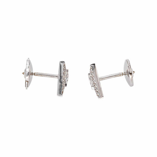 Boucles d'oreilles Messika Théa - Boucles d'oreilles en or blanc et diamants 58 Facettes 6003315CN