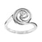 Bague 53 Bliss - Bague solitaire en or blanc 18 kt avec diamant 0,05 ct 58 Facettes 16113