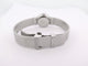 Dior La Mini D Satinée - Montre 19 mm en acier et diamants 58 Facettes 276471