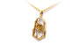 Art Nouveau - Pendentif en or jaune 18 carats et perles 58 Facettes 20414