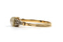 57 Art déco - Bague en or jaune 18 carats, perle et diamants 58 Facettes B471