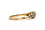 57 Art déco - Bague en or jaune 18 carats, perle et diamants 58 Facettes B471