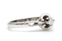 52 Solitaire Art déco - Bague en or blanc et diamant 58 Facettes 21915