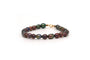 Bracelet contemporain en or jaune 18 carats et perles 58 Facettes 22158