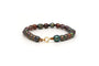 Bracelet contemporain en or jaune 18 carats et perles 58 Facettes 22158