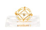 Art Nouveau - Broche en or jaune 18 carats, saphir et perles 58 Facettes 22301