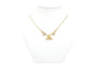 Collier Art déco en or jaune 18 carats 58 Facettes B682