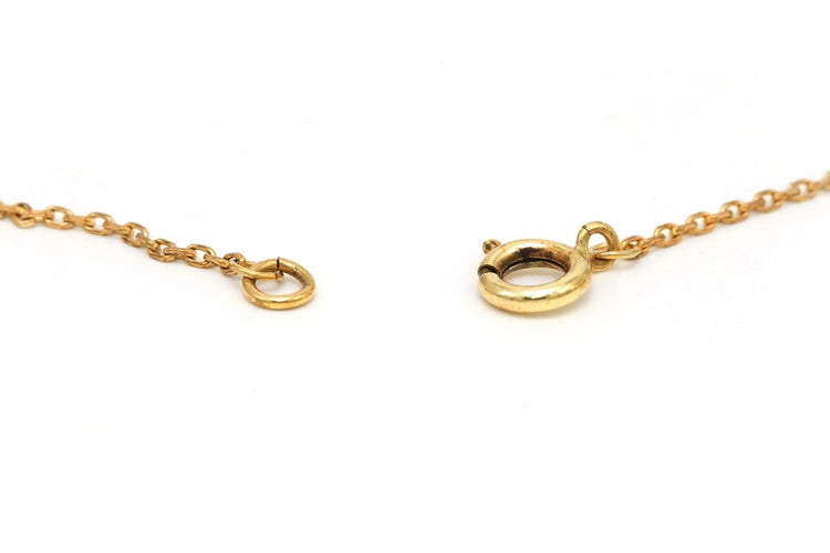 Collier Art déco en or jaune 18 carats 58 Facettes B682