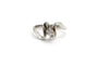 50 Années 70 - Bague en or blanc et diamant 58 Facettes B711