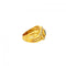54.5 Bague en or jaune, saphir et diamants 58 Facettes BAGUE008