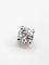 Boucles d'oreilles puces en or blanc et diamants 58 Facettes 91007-ac13162