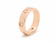 55 Cartier LOVE - Alliance en or rose et 3 diamants 58 Facettes 33828