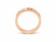 55 Cartier LOVE - Alliance en or rose et 3 diamants 58 Facettes 33828