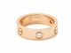 55 Cartier LOVE - Alliance en or rose et 3 diamants 58 Facettes 33828