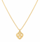 Poiray Entrelacé - Collier pendentif cœur en or jaune 58 Facettes 33826