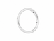 51 Pomellato Lucciole - Alliance en or blanc et diamants 58 Facettes 33825