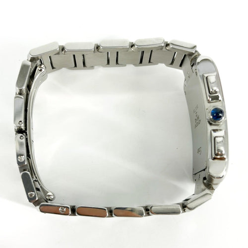 Cartier Tank Française - Montre Chronoflex en acier 58 Facettes wobnrl3kji