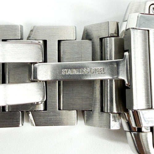 Cartier Tank Française - Montre Chronoflex en acier 58 Facettes wobnrl3kji