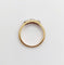 57 Bague jonc antique en or 18k et platine, diamants 58 Facettes A07684