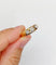 57 Bague jonc antique en or 18k et platine, diamants 58 Facettes A07684
