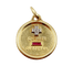Augis - Pendentif médaille d'amour en or 18k, rubis et diamants 58 Facettes A07685