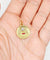 Augis - Pendentif médaille d'amour en or 18k, rubis et diamants 58 Facettes A07685