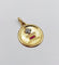 Augis - Pendentif médaille d'amour en or 18k, rubis et diamants 58 Facettes A07685
