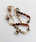 Dormeuses victoriennes - Boucles d'oreilles en or 18k, argent et diamants 58 Facettes A07687