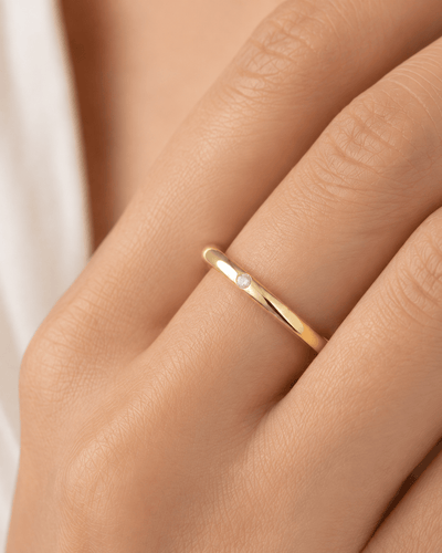 51 Pomellato Lucciole - Bague en or jaune et diamant 58 Facettes 33824