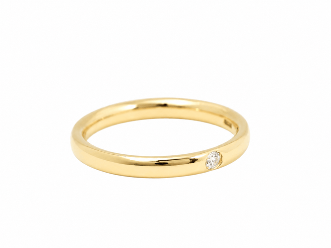 51 Pomellato Lucciole - Bague en or jaune et diamant 58 Facettes 33824