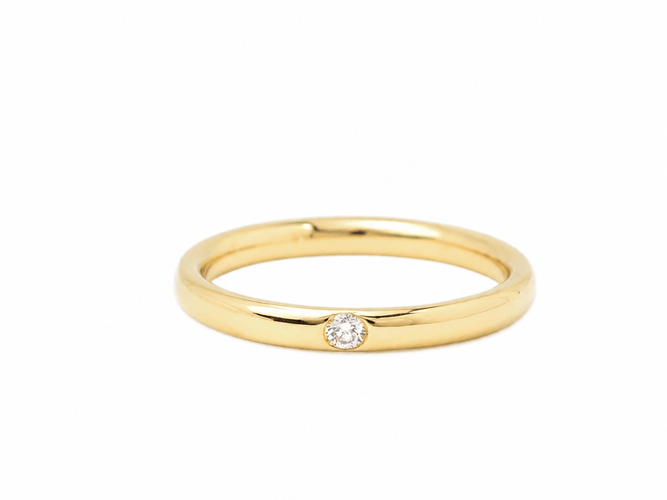 51 Pomellato Lucciole - Bague en or jaune et diamant 58 Facettes 33824