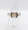 Bague 51 Bague jonc dôme vintage en or blanc 18k et diamant coussin 58 Facettes A07725