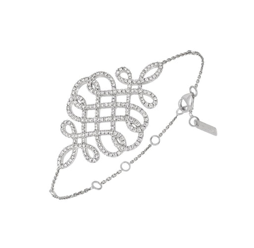 Bracelet Messika Eden - Bracelet en or blanc et diamants 58 Facettes 320