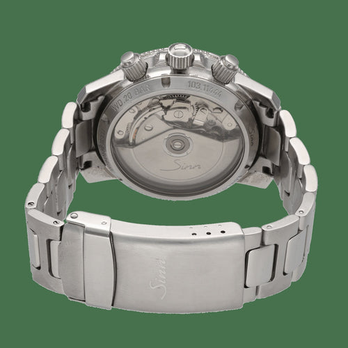 Bell & Ross by Sinn - Montre Panda chronographe automatique en acier 58 Facettes FB11899
