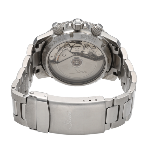 Montre Bell & Ross by Sinn - Montre Panda chronographe automatique en acier 58 Facettes FB11899