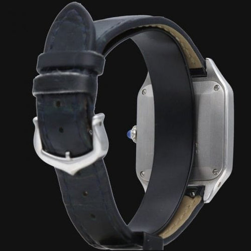 Cartier - Montre Santos Dumont en acier 58 Facettes MT47623