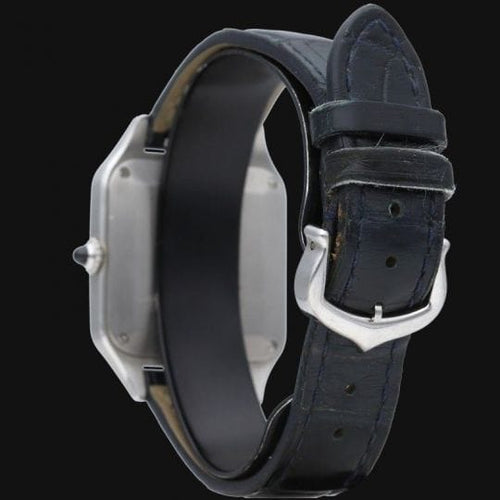 Cartier - Montre Santos Dumont en acier 58 Facettes MT47623