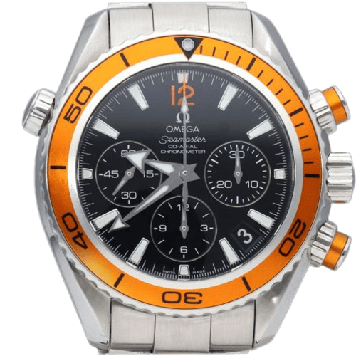 Omega Seamaster Planet Ocean - Montre chronographe en acier 58 Facettes MT47137