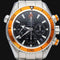 Montre Omega Seamaster Planet Ocean - Montre chronographe en acier 58 Facettes MT47137