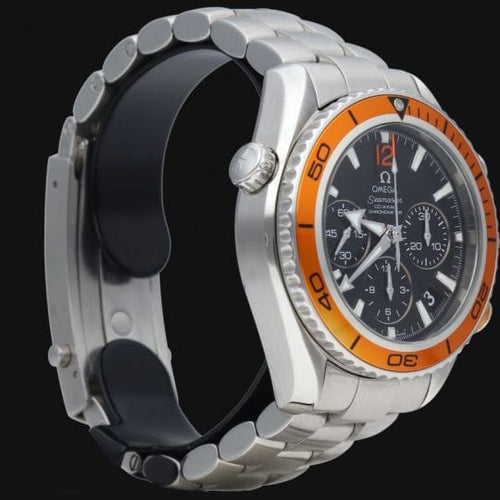 Omega Seamaster Planet Ocean - Montre chronographe en acier 58 Facettes MT47137