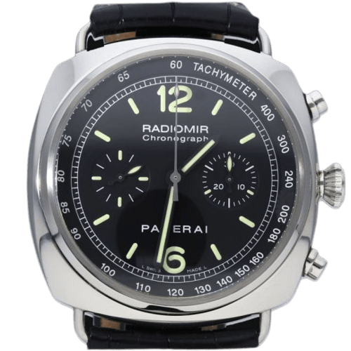 Panerai - Montre Radiomir Chronograph en acier 58 Facettes MT47710