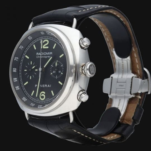 Panerai - Montre Radiomir Chronograph en acier 58 Facettes MT47710