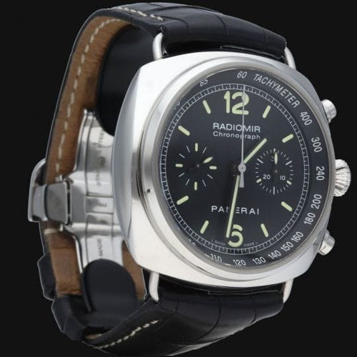 Panerai - Montre Radiomir Chronograph en acier 58 Facettes MT47710