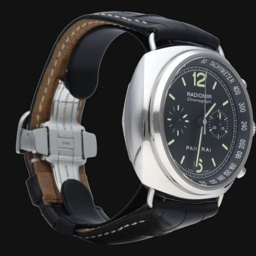 Panerai - Montre Radiomir Chronograph en acier 58 Facettes MT47710