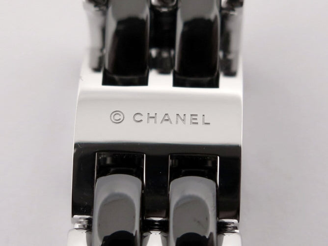 69 bague CHANEL ultra gm j2641 t69 ceramique noire & or blanc 18k 58 Facettes 276574