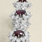 Bracelet haute joaillerie en or gris, rubis et diamants 58 Facettes OC-62100149