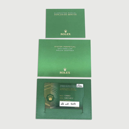 Rolex - Montre Sea-Dweller Oyster en or jaune et acier 58 Facettes OC-68802076