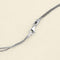 Pendentif croix souple en or blanc et diamants 58 Facettes OC-64600023