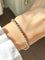 Bracelet en or jaune et or blanc 18K et diamants 58 Facettes 280